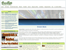 Tablet Screenshot of greenbyte.it